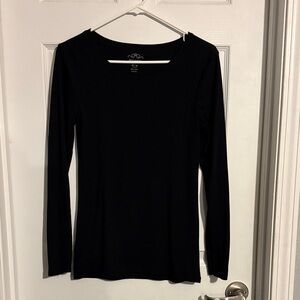 Old Navy Elegant Black Long Sleeve Tee